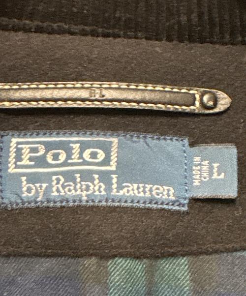 POLO RALPH LAUREN（ポロ・ラルフローレン）POLO RALPH LAUREN (ポロ・ラルフローレン) ウールハンティングジャケット ブラック サイズ:Lの古着・服飾アイテム