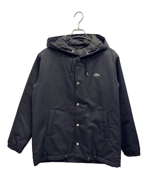 LACOSTE（ラコステ）LACOSTE (ラコステ) 中綿フードコーチジャケット ブラック サイズ:Lの古着・服飾アイテム