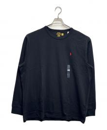 POLO RALPH LAUREN（ポロ・ラルフローレン）の古着「長袖カットソー」｜ブラック