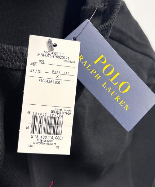 POLO RALPH LAUREN（ポロ・ラルフローレン）POLO RALPH LAUREN (ポロ・ラルフローレン) 長袖カットソー ブラック サイズ:XLの古着・服飾アイテム