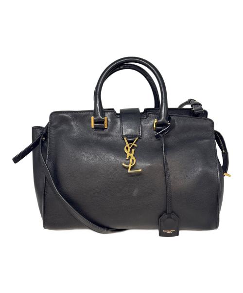 Saint Laurent Paris（サンローランパリ）Saint Laurent Paris (サンローランパリ) 2WAYショルダーバッグ ベイビーカバス ブラックの古着・服飾アイテム