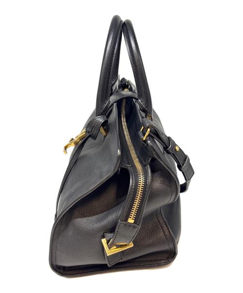 Saint Laurent Paris（サンローランパリ）Saint Laurent Paris (サンローランパリ) 2WAYショルダーバッグ ベイビーカバス ブラックの古着・服飾アイテム