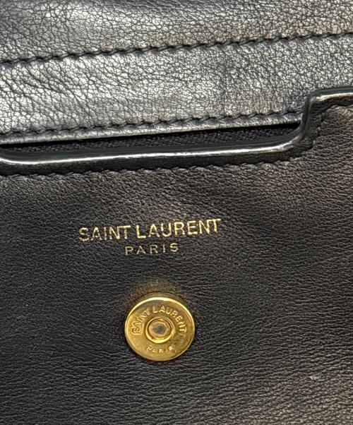Saint Laurent Paris（サンローランパリ）Saint Laurent Paris (サンローランパリ) 2WAYショルダーバッグ ベイビーカバス ブラックの古着・服飾アイテム