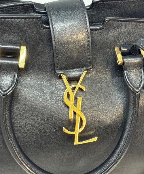Saint Laurent Paris（サンローランパリ）Saint Laurent Paris (サンローランパリ) 2WAYショルダーバッグ ベイビーカバス ブラックの古着・服飾アイテム