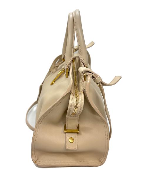 Saint Laurent Paris（サンローランパリ）Saint Laurent Paris (サンローランパリ) プチカバス Yライン アイボリーの古着・服飾アイテム