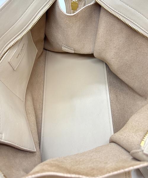 Saint Laurent Paris（サンローランパリ）Saint Laurent Paris (サンローランパリ) プチカバス Yライン アイボリーの古着・服飾アイテム