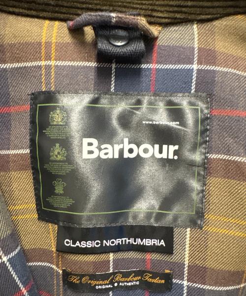Barbour（バブアー）Barbour (バブアー) NORTHUMBRIA WAX JACKET オリーブ サイズ:38の古着・服飾アイテム