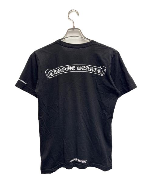 CHROME HEARTS（クロムハーツ）CHROME HEARTS (クロムハーツ) スクロールラベルTシャツ ブラック サイズ:Sの古着・服飾アイテム