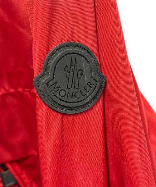 MONCLER（モンクレール）MONCLER (モンクレール) ナイロンジャケット レッドの古着・服飾アイテム