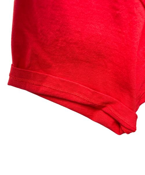 Schott（ショット）Schott (ショット) 半袖カットソー レッド サイズ:XLの古着・服飾アイテム