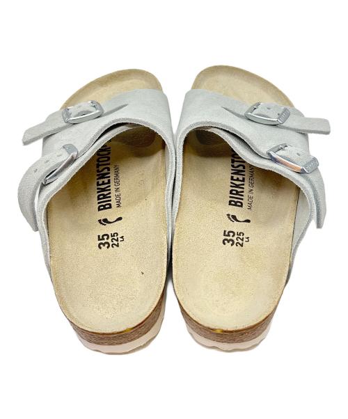 BIRKENSTOCK（ビルケンシュトック）BIRKENSTOCK (ビルケンシュトック) サンダル Zurich BS ホワイト サイズ:22.5㎝の古着・服飾アイテム