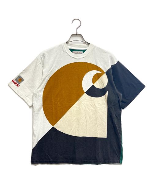 CarHartt（カーハート）CarHartt (カーハート) MARNI (マルニ) Tシャツ ホワイト サイズ:Mの古着・服飾アイテム