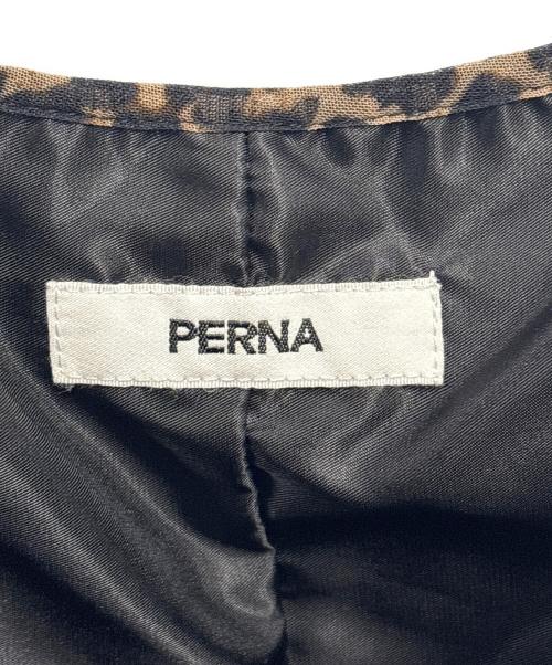 perna（ペルナ）perna (ペルナ) ノースリーブ・キャミソールワンピース ベージュ サイズ:FREEの古着・服飾アイテム