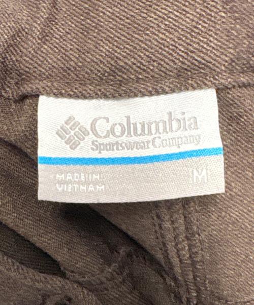 Columbia（コロンビア）Columbia (コロンビア) ワイドバレーパンツ ブラウン サイズ:Mの古着・服飾アイテム