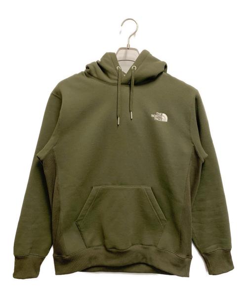THE NORTH FACE（ザ ノース フェイス）THE NORTH FACE (ザ ノース フェイス) スクエアロゴフーディ オリーブ サイズ:Mの古着・服飾アイテム