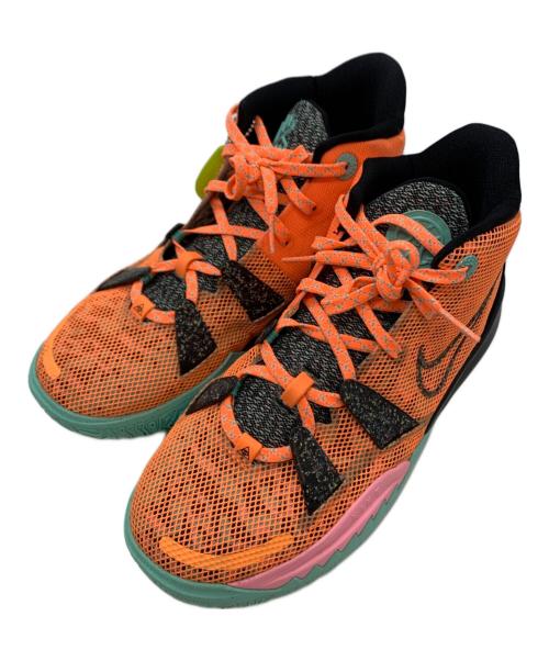NIKE（ナイキ）NIKE (ナイキ) GS KYRIE 7 ASW オレンジ×ブラック サイズ:23.5cmの古着・服飾アイテム