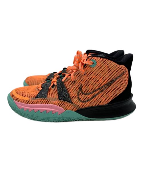 NIKE（ナイキ）NIKE (ナイキ) GS KYRIE 7 ASW オレンジ×ブラック サイズ:23.5cmの古着・服飾アイテム