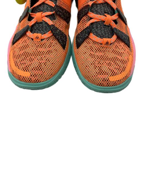NIKE（ナイキ）NIKE (ナイキ) GS KYRIE 7 ASW オレンジ×ブラック サイズ:23.5cmの古着・服飾アイテム