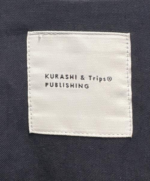 kurashi&trips publishing（クラシアンドトリップス パブリッシング）kurashi&trips publishing (クラシアンドトリップス パブリッシング) アトリエコート ネイビー サイズ:サイズ表記無しの古着・服飾アイテム