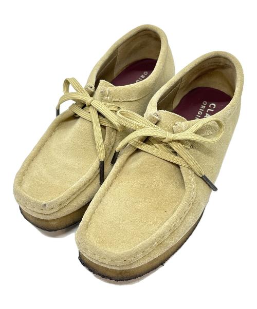 CLARKS（クラークス）CLARKS (クラークス) ワラビーブーツ ベージュ サイズ:UK 5の古着・服飾アイテム
