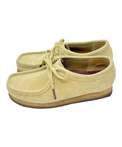 CLARKS（クラークス）CLARKS (クラークス) ワラビーブーツ ベージュ サイズ:UK 5の古着・服飾アイテム