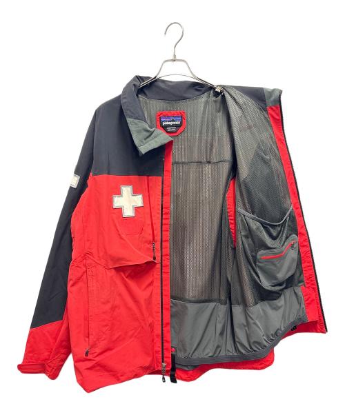 Patagonia（パタゴニア）Patagonia (パタゴニア) パトロールジャケット レッド×ブラック サイズ:Lの古着・服飾アイテム