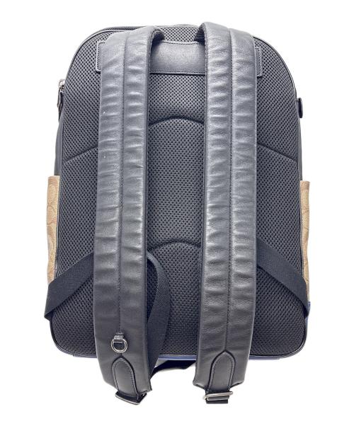 COACH（コーチ）COACH (コーチ) リュック ネイビー×ブラウンの古着・服飾アイテム