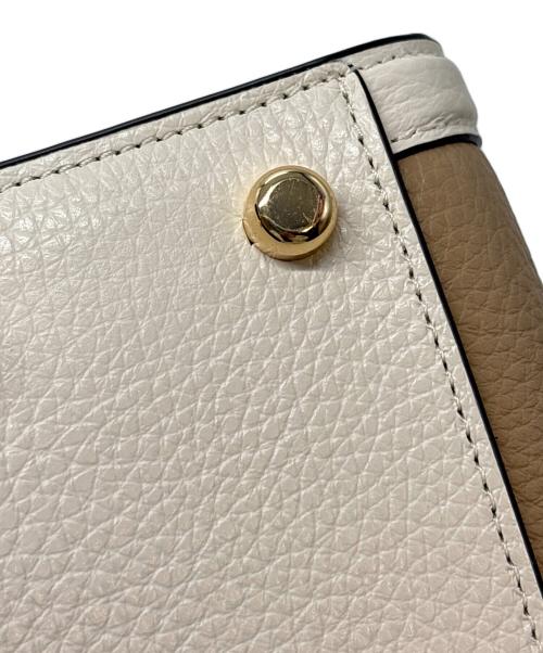 COACH（コーチ）COACH (コーチ) 2WAYショルダーバッグ / グレース キャリーオール ブラウン×ホワイトの古着・服飾アイテム