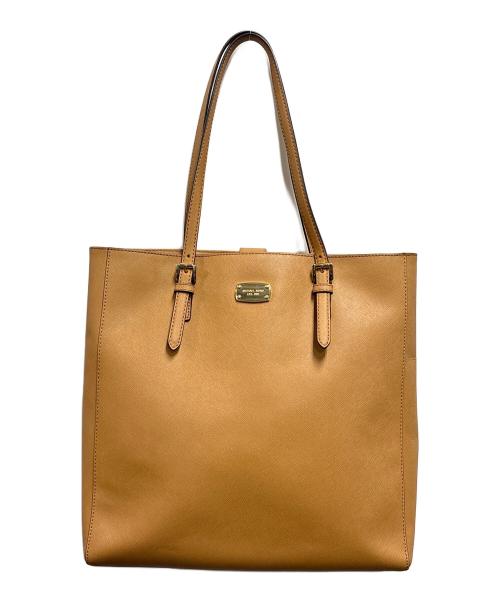 MICHAEL KORS（マイケル・コース）MICHAEL KORS (マイケル・コース) トートバッグ ブラウンの古着・服飾アイテム
