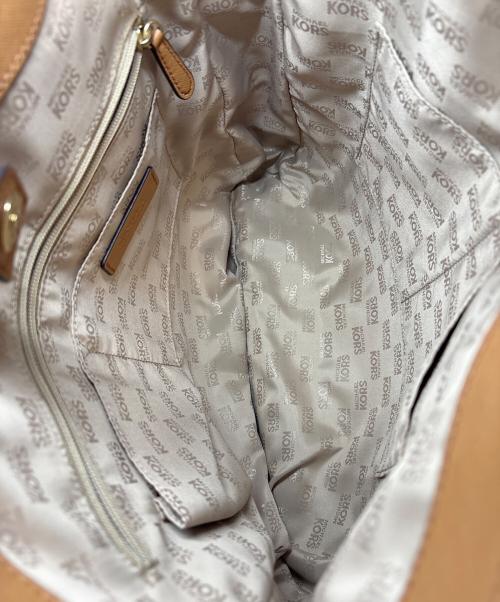 MICHAEL KORS（マイケル・コース）MICHAEL KORS (マイケル・コース) トートバッグ ブラウンの古着・服飾アイテム