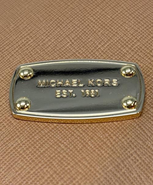 MICHAEL KORS（マイケル・コース）MICHAEL KORS (マイケル・コース) トートバッグ ブラウンの古着・服飾アイテム