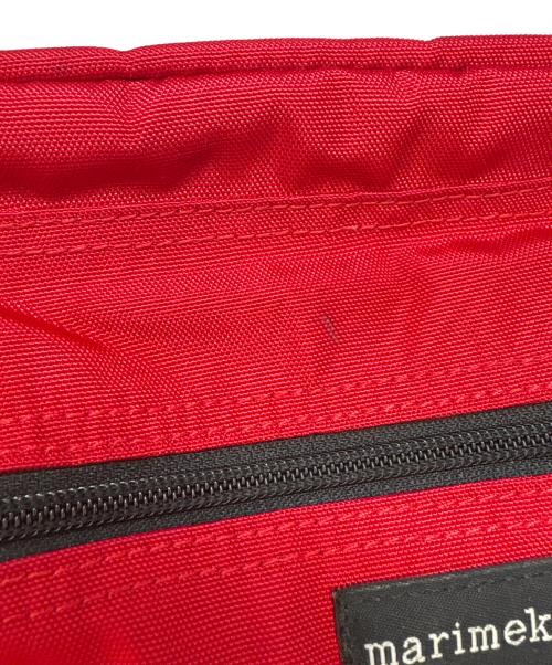 marimekko（マリメッコ）marimekko (マリメッコ) ショルダーバッグ レッドの古着・服飾アイテム
