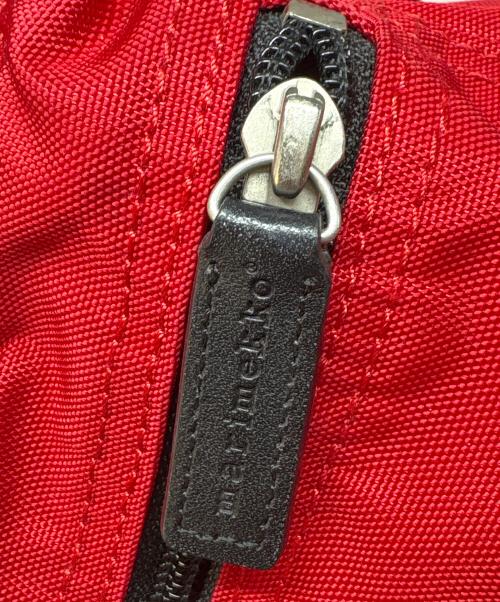 marimekko（マリメッコ）marimekko (マリメッコ) ショルダーバッグ レッドの古着・服飾アイテム