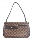 LOUIS VUITTONルイ ヴィトン）の古着「ショルダーバッグ / ダミエ オーバーニュ」｜ブラウン