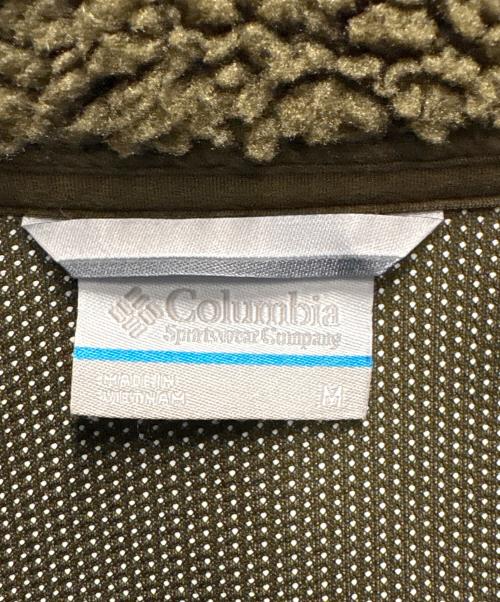 Columbia（コロンビア）Columbia (コロンビア) フリースジャケット / アーチャーリッジ ジャケット カーキ×ベージュ サイズ:Mの古着・服飾アイテム
