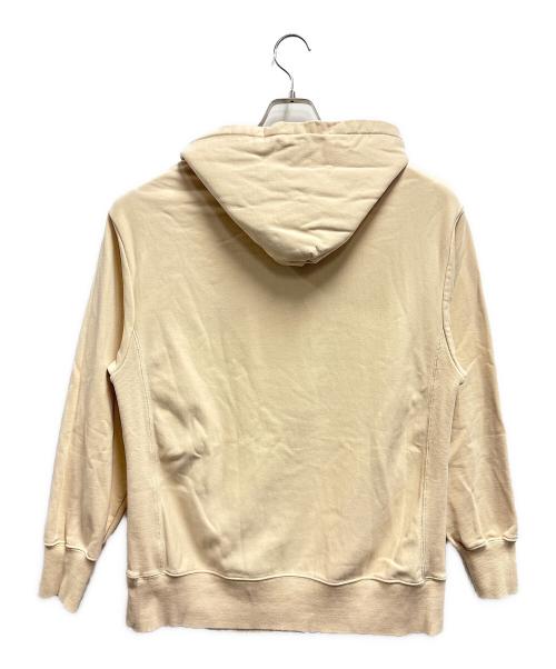 The Rising Sun Coffee（ザライジングサンコーヒー）The Rising Sun Coffee (ザライジングサンコーヒー) プルオーバーパーカー ベージュ サイズ:Lの古着・服飾アイテム