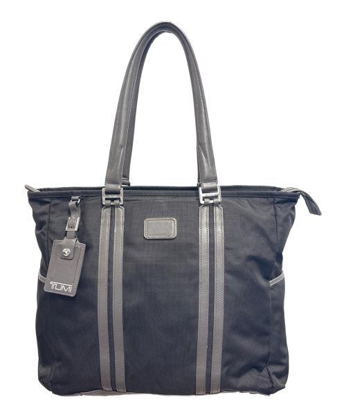 TUMI（トゥミ）TUMI (トゥミ) ビジネストートバッグ ブラック×グレーの古着・服飾アイテム