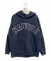 NAUTICA（ノーティカ）の古着「Arch Logo Sweat Hoodie」｜ネイビー