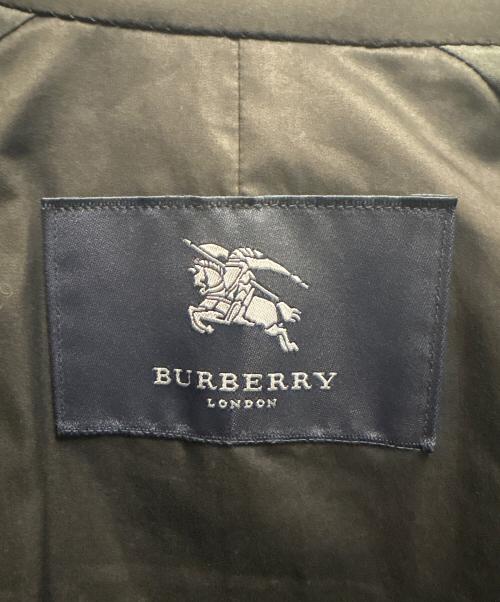 BURBERRY LONDON（バーバリーロンドン）BURBERRY LONDON (バーバリーロンドン) ステンカラーコート ブラック サイズ:9の古着・服飾アイテム