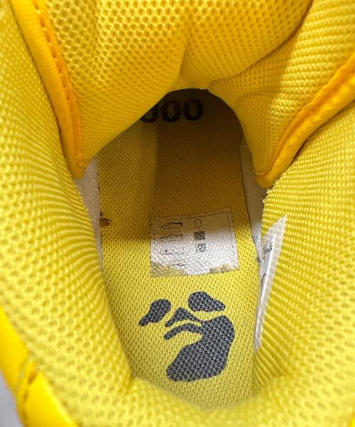 NIKE（ナイキ）NIKE (ナイキ) OFFWHITE (オフホワイト) ミッドカットスニーカー ホワイト×イエロー サイズ:US 8の古着・服飾アイテム