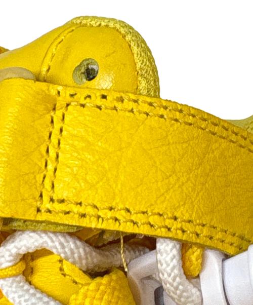 NIKE（ナイキ）NIKE (ナイキ) OFFWHITE (オフホワイト) ミッドカットスニーカー ホワイト×イエロー サイズ:US 8の古着・服飾アイテム