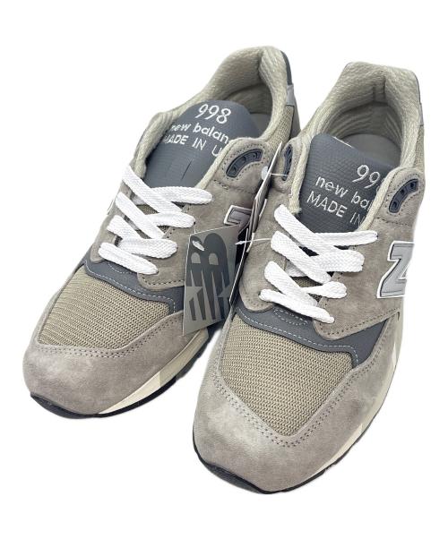 NEW BALANCE（ニューバランス）NEW BALANCE (ニューバランス) スニーカー グレー サイズ:US 9 1/2の古着・服飾アイテム
