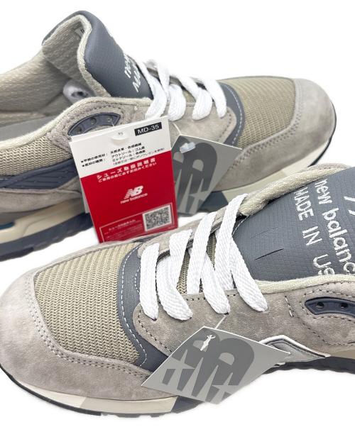 NEW BALANCE（ニューバランス）NEW BALANCE (ニューバランス) スニーカー グレー サイズ:US 9 1/2の古着・服飾アイテム
