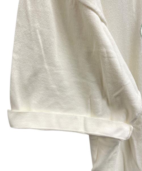 LOUIS VUITTON（ルイ ヴィトン）LOUIS VUITTON (ルイ ヴィトン) 半袖カットソー / RM221 JS5 HMN81W ホワイト×グリーン サイズ:XLの古着・服飾アイテム