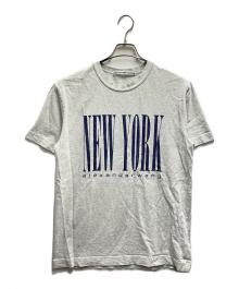 ALEXANDER WANG（アレキサンダー・ワン）の古着「半袖カットソー」｜グレー