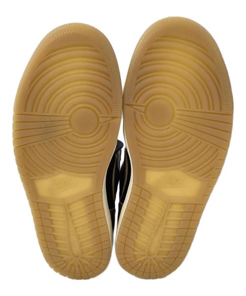 NIKE（ナイキ）NIKE (ナイキ) ハイカットスニーカー ブラック×ゴールド サイズ:27㎝の古着・服飾アイテム