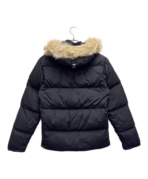 STONE ISLAND（ストーンアイランド）STONE ISLAND (ストーンアイランド) GARMENT DYED CRINKLE REPS DOWN ブラック サイズ:XSの古着・服飾アイテム