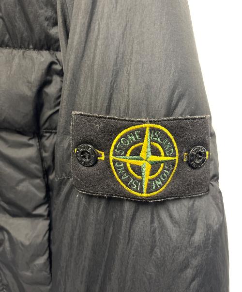 STONE ISLAND（ストーンアイランド）STONE ISLAND (ストーンアイランド) GARMENT DYED CRINKLE REPS DOWN ブラック サイズ:XSの古着・服飾アイテム