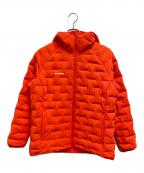 MAMMUTマムート）の古着「ダウンジャケット / センダーインサレーションフーデッドジャケット」｜オレンジ