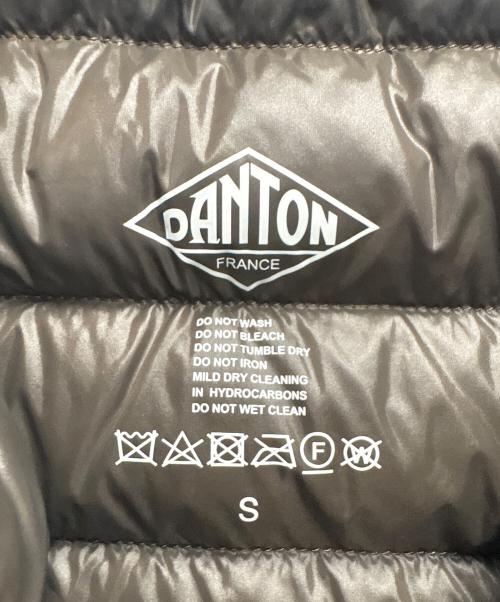 DANTON（ダントン）DANTON (ダントン) ダウンベスト ブラック サイズ:Sの古着・服飾アイテム